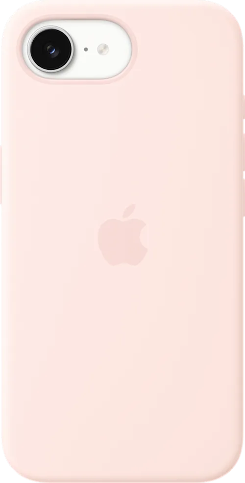 iPhone 17e Silicone Case MS Blekrosa