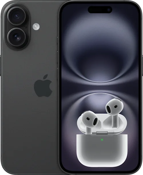 Apple iPhone 16 128GB Svart