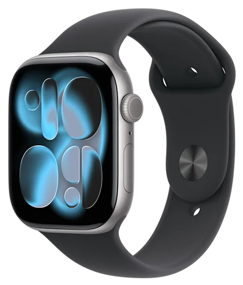 Apple Watch S11 5G 46mm Sportband M/L Rymdgrå