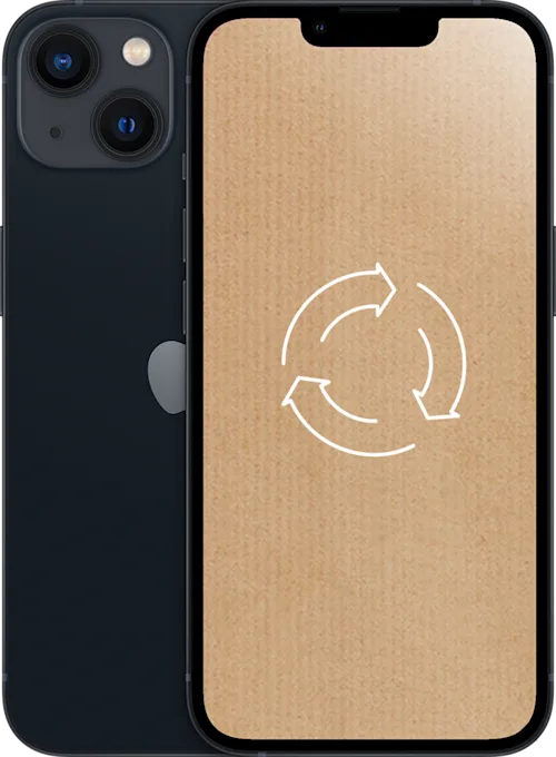 Refurbished B Apple iPhone 13 128GB Midnatt