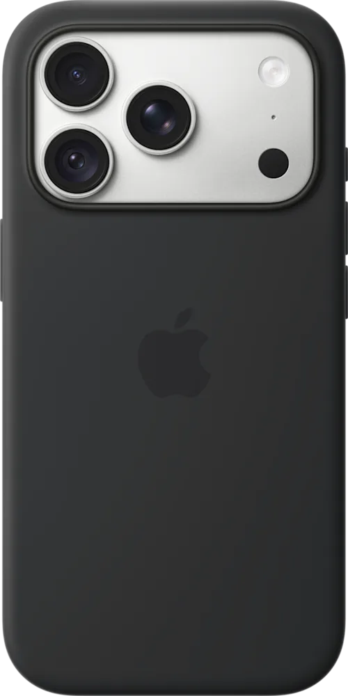 iPhone 18 Pro Silicone Case MagSafe Svart