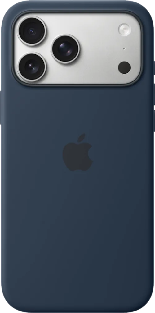 iPhone 17 Pro Max Silicone Case MagSafe Midnatt