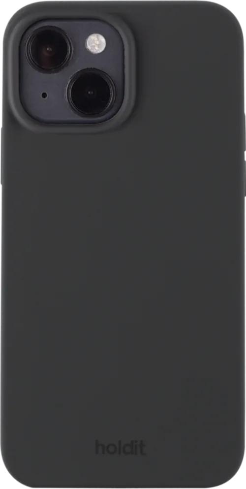 Holdit Silicone Case iPhone 15 Svart