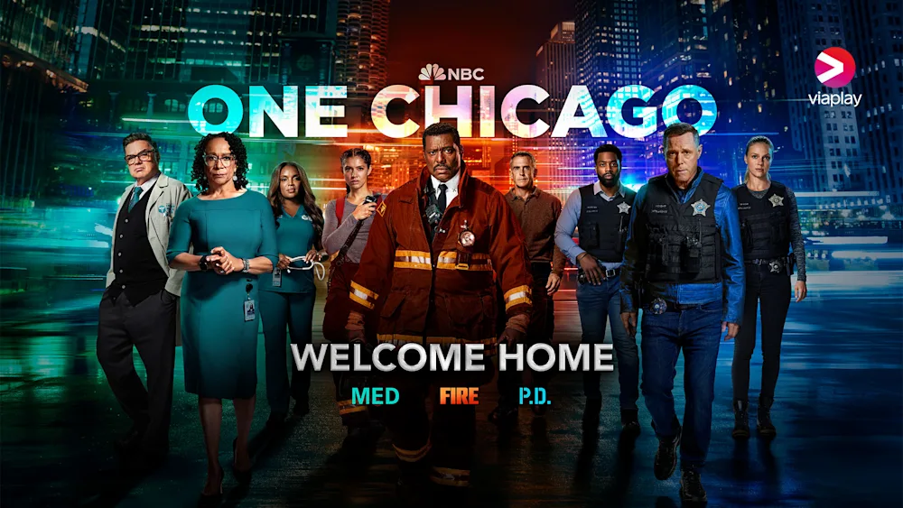 Streama hela samlingen av Chicago – Chicago Med, Chicago Fire och Chicago P.D på Viaplay med Telia.