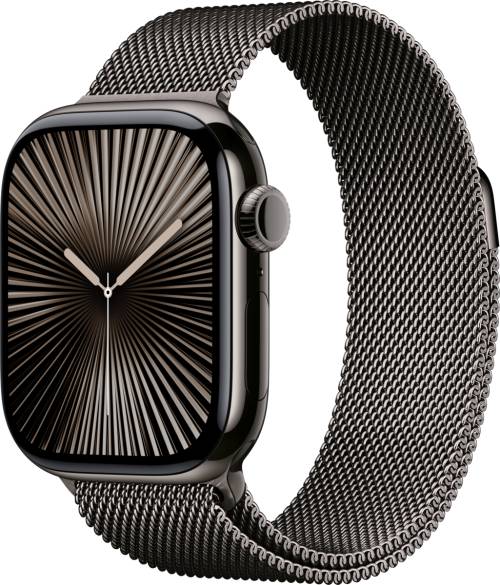 Apple Watch S10 4G 42mm Titan Milanese Loop Skiffer