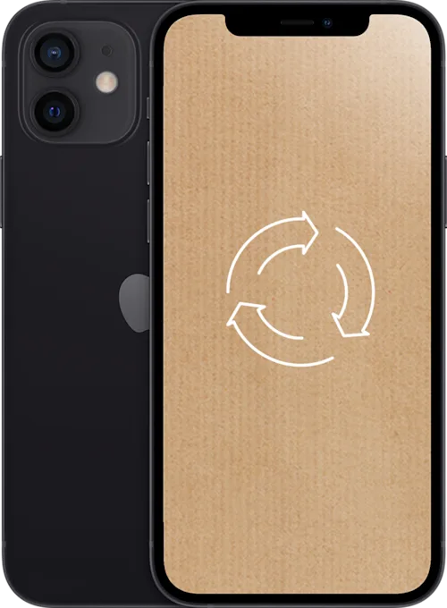 Refurbished B Apple iPhone 12 128GB Svart