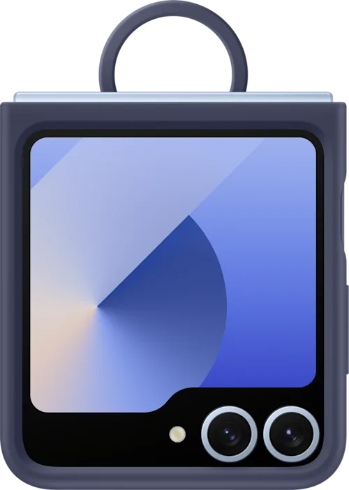 Samsung Silicone Cover Galaxy Flip6 Marinblå