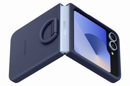 Samsung Silicone Cover Galaxy Flip6 Marinblå