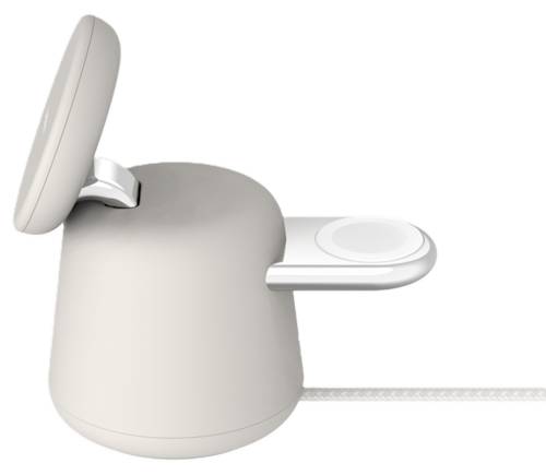 Belkin Boost Charge Pro 2in1 MagSafe 15w Charging Stand Sand