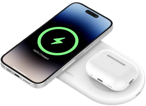 Belkin Boost Charge Pro 2in1 Qi2 15w Magnetic ChargPad Vit