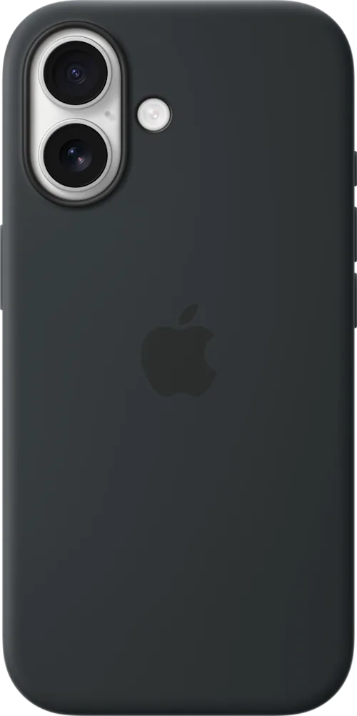 iPhone 17 Silicone Case MagSafe Svart