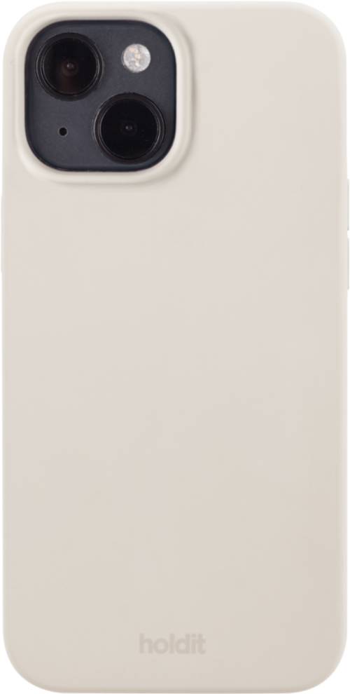 Holdit Silicone Case iPhone 13/14 Beige