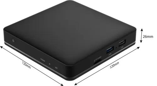 Telia Play Hub och fjärrkontroll utan siffror