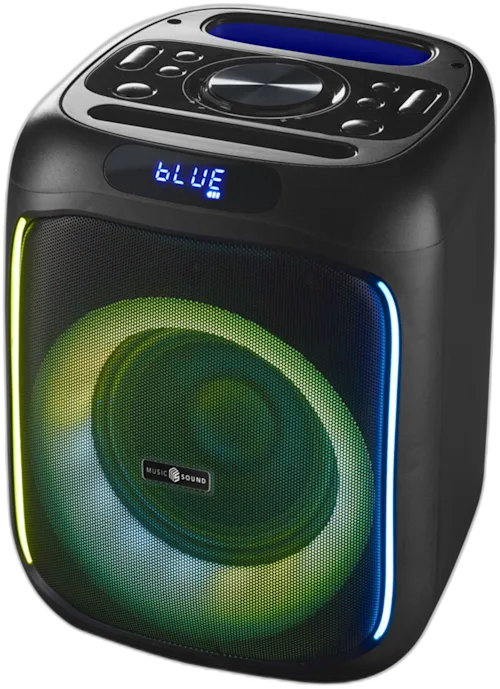 Music Sound Boom Box Svart