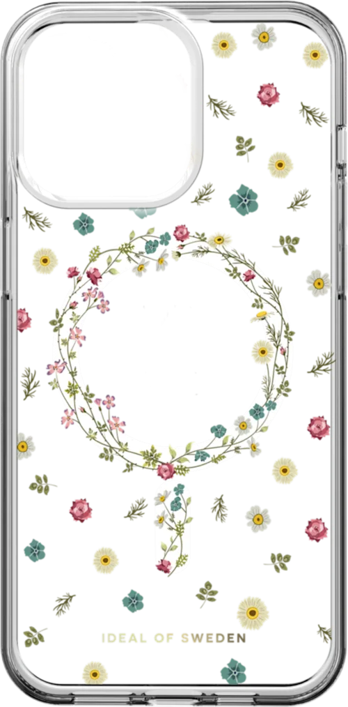 iDeal Clear Case MagSafe iPhone 15 Petite Floral